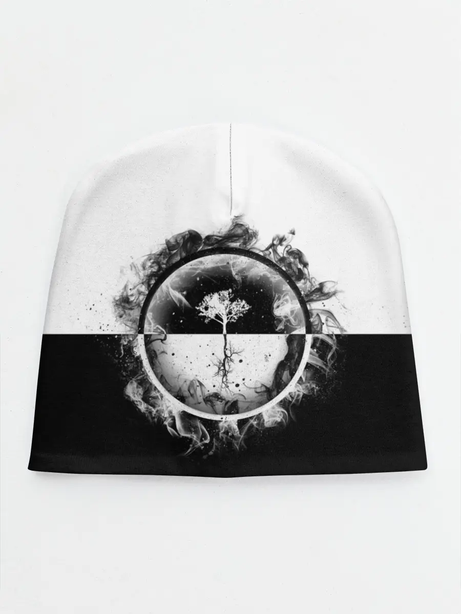 Детская шапка / Black and White