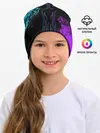 Детская шапка / НЕОНОВЫЙ СИРЕНОГОЛОВЫЙ