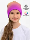Детская шапка / Яркий рассвет
