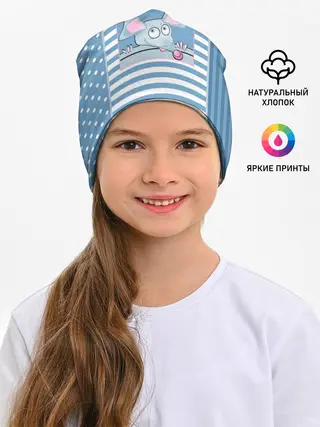 Детская шапка / Веселая Мышь