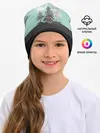 Детская шапка / Лес. Мозаичный узор