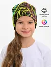 Детская шапка / Разноцветные спирали