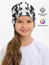 Детская шапка / пятиугольники абстракция