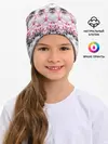 Детская шапка / Абстрактный современный фон