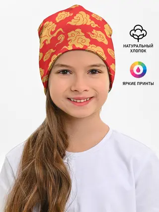 Детская шапка / Западный узор облаков
