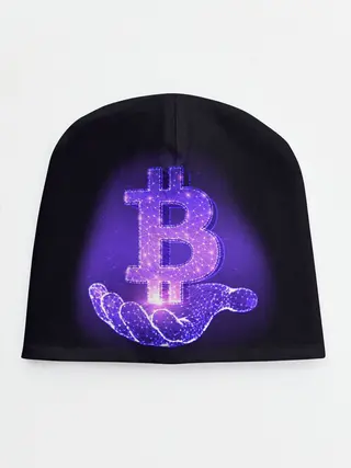 Детская шапка / BITCOIN IN HAND | БИТКОИН