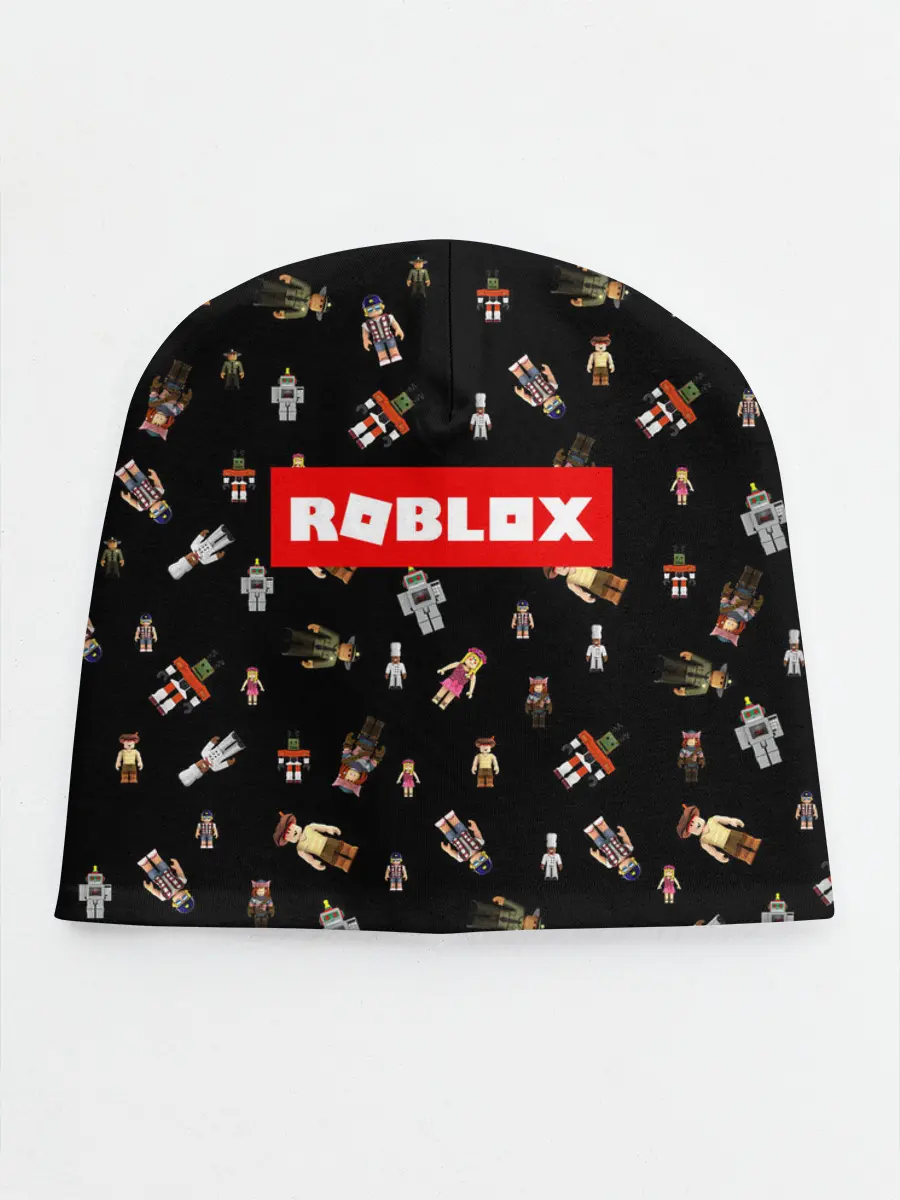 Детская шапка / ROBLOX PATTERN | РОБЛОКС