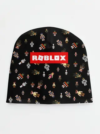 Детская шапка / ROBLOX PATTERN | РОБЛОКС