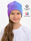 Детская шапка / Цветочный Градиент