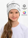 Детская шапка / ИСПАЧКАННЫЙ КРАСКОЙ