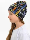 Детская шапка / цветы фараона