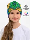 Детская шапка / Цветы и узоры - Калейдоскоп