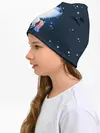 Детская шапка / Милый пегас единорог с радужной гривой