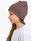 Детская шапка / Абстракция квадраты и круги