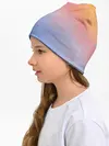 Детская шапка / Закат в море