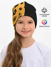 Детская шапка / ЧЕРНО-ОРАНЖЕВЫЙ ХЭЛЛОУИН