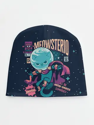 Детская шапка / mysterio cat 3d