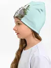 Детская шапка / Цветочная Лана