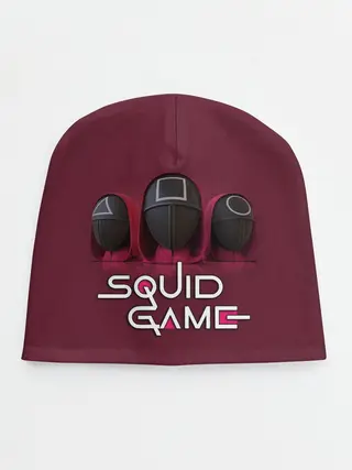 Детская шапка / ИГРА В КАЛЬМАРА ТРИО | SQUID GAME TRIO