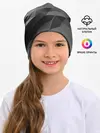 Детская шапка / gray abstraction серая абстракция