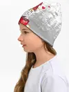 Детская шапка / Тигр с чашкой кофе