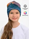 Детская шапка / Закат над волной