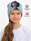 Детская шапка / 067 | Розовые брызги