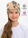 Детская шапка / Камуфляжный кот