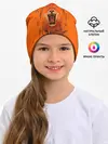 Детская шапка / ЛЕВ СКВОЗЬ ТКАНЬ