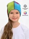Детская шапка / Цветное рождество Snowflake