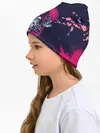 Детская шапка / ДЕВУШКА В КИМОНО И ПТИЦАМИ