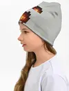 Детская шапка / МАЙНКРАФТ, ГАСТ ОГНЕННЫЙ