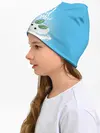 Детская шапка / Let it snow. Зайчик и снежок