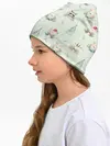 Детская шапка / Олени, медведи и еноты