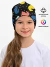 Детская шапка / Шахматные фигуры цветные