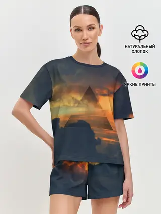Женская пижама с шортами / 30 seconds to mars