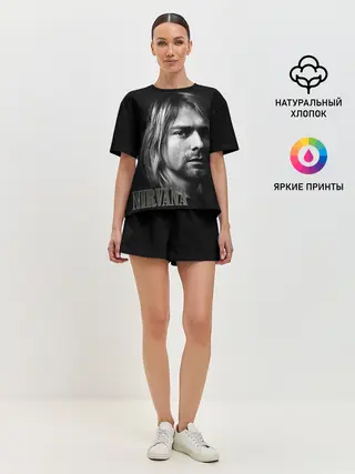 Женская пижама с шортами / Nirvana