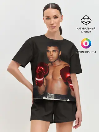 Женская пижама с шортами / Мухаммед Али