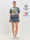 Женская пижама с шортами / Щука