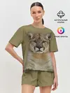 Женская пижама с шортами / Пума