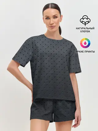 Женская пижама с шортами / Background