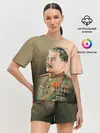 Женская пижама с шортами / Сталин 1