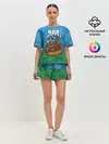 Женская пижама с шортами / ВДВ медведь