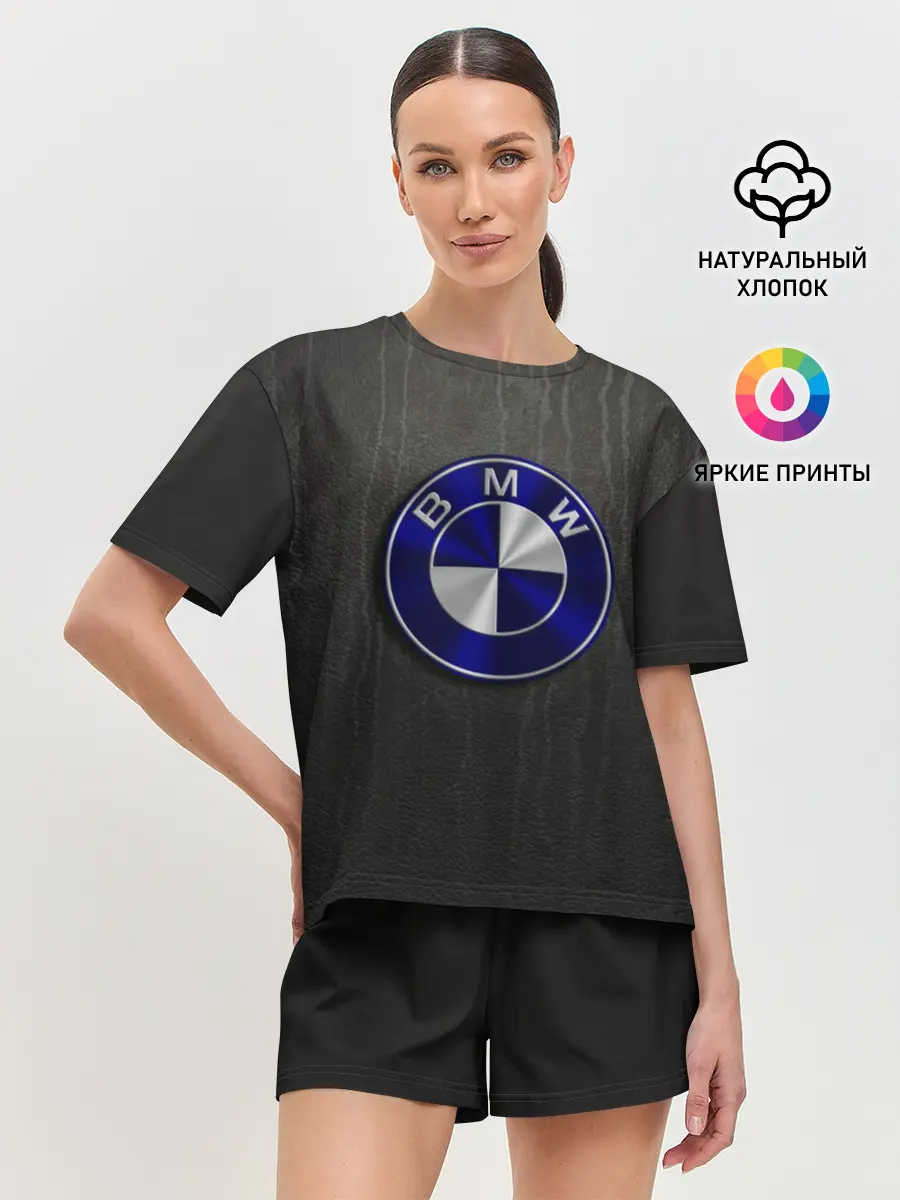 Женская пижама с шортами / bmw