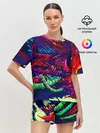 Женская пижама с шортами / Hyper beast