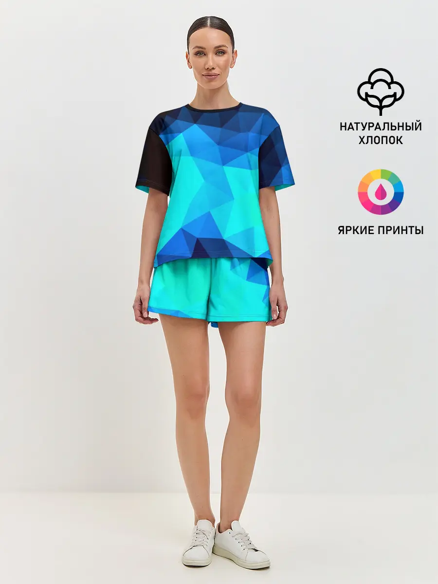 Женская пижама с шортами / Pilygon