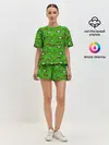 Женская пижама с шортами / Sad frogs
