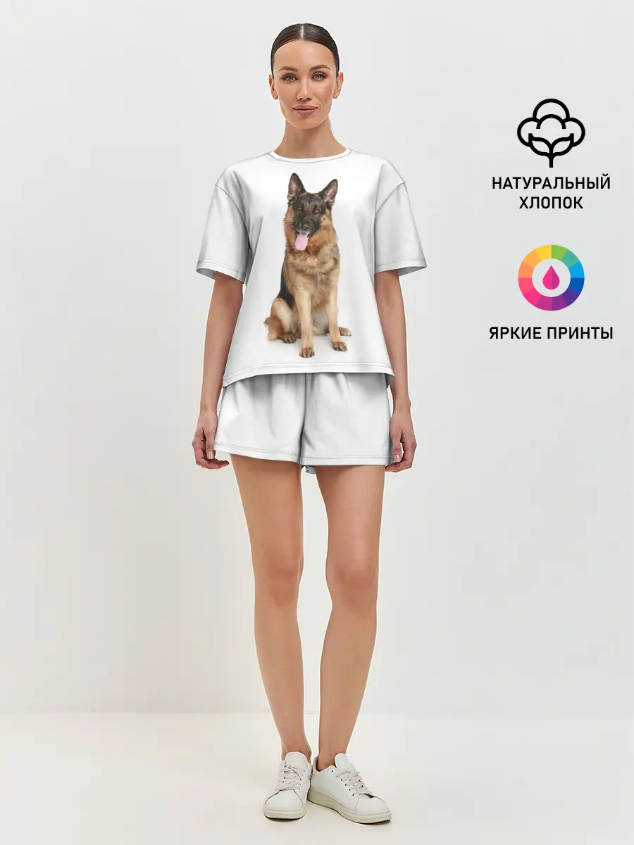 Женская пижама с шортами / Верный друг