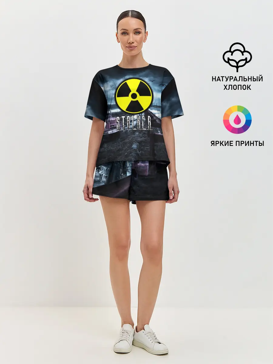 Женская пижама с шортами / S.T.A.L.K.E.R.