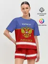 Женская пижама с шортами / Хоккеист Олег